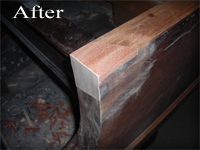 Corner After Refinish